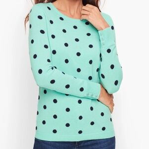 Cashmere Button Cuff Sweater